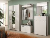 Schuhschrank Nevia in Kaschmir 113 x 106 cm, Soft-Close