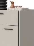 Garderobe Set 5-teilig Nevia in Kaschmir 287 x 190 cm, Soft-Close