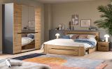 Sideboard Cooper in Artisan Eiche und grau Kommode 173 cm, Soft-Close