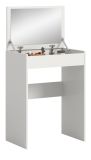 Schminktisch Charme in Wei�, Kosmetiktisch mit Spiegel 62 x 84 cm, Soft-Close