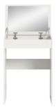 Schminktisch Charme in Wei�, Kosmetiktisch mit Spiegel 62 x 84 cm, Soft-Close