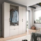 Garderobe Set Line-Up in Kaschmir, Garderobenschrank 152 x 193 cm