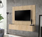 Wandpaneel Option in Jackson Eiche TV R�ckwandverkleidung 160 x 118 cm