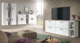 Sideboard Onawa in wei� Kommode h�ngend / stehend 176 cm, Soft-Close