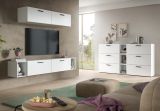 Sideboard Onawa in wei� Stauraumschrank 277 cm, Soft-Close