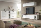 Stauraumschrank Onawa in wei� Mehrzweckschrank 65 x 178 cm