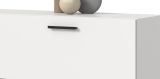 Wohnwand Onawa in wei� Wohnkombination 202 x 184 cm, Soft-Close