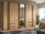 Kleiderschrank Bj�rke in Artisan Eiche und grau Dreht�renschrank mit Spiegel 120 x 192 cm