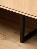 Garderobe Set 4-teilig Breda in Stone Eiche Garderobenkombination 158 x 200 cm