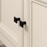Garderobenschrank Cozy in Kaschmir und Stein Eiche Landhaus Garderobe 80 x 200 cm, Soft-Close