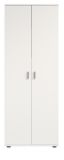 Mehrzweckschrank Purio in wei�, Besen- und Staubsaugerschrank 60 x 176 cm