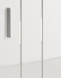 Badm�bel Set 3-teilig Bianco in wei� Hochglanz Badkombination 112 x 192 cm