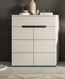 Flurkommode Cooper in Kaschmir Schuhschrank 80 x 94 cm, Soft-Close