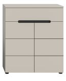 Flurkommode Cooper in Kaschmir Schuhschrank 80 x 94 cm, Soft-Close