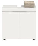 Waschbeckenunterschrank Gusto in wei� matt Badezimmer Unterschrank 60 cm