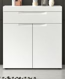 Badezimmer Kommode Gusto in wei� matt Badschrank 75 x 82 cm