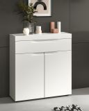 Badezimmer Kommode Gusto in wei� matt Badschrank 75 x 82 cm