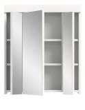 Badezimmer Spiegelschrank Gusto in wei� matt Badschrank 3-t�rig 60 x 70 cm