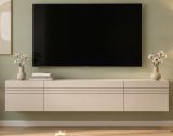 TV-Lowboard Nexus in Kaschmir TV Unterteil h�ngend / stehend 180 cm, Soft-Close