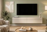 TV-Lowboard Nexus in Kaschmir TV Unterteil h�ngend / stehend 180 cm, Soft-Close