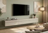 TV-Lowboard Nexus in Kaschmir XL TV Unterteil h�ngend / stehend 270 cm, Soft-Close