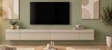 TV-Lowboard Nexus in Kaschmir XL TV Unterteil h�ngend / stehend 270 cm, Soft-Close