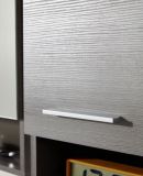 Badezimmer Badm�bel Set Pebble in Sardegna grau Rauchsilber Badkombination 4-teilig 148 x 190 cm