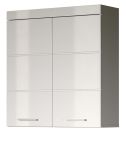 Bad H�ngeschrank Adamo in wei� Hochglanz Badschrank 73 x 77 cm