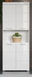 Badezimmer: Hochschrank Adamo in wei� Hochglanz 73 x 190 cm