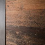 Sideboard Foundry in Used Wood Altholz Dekor mit Grau, Kommode 4-t�rig 178 x 77 cm