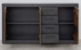 Sideboard Foundry in Used Wood Altholz Design, 3-t�rige Kommode 151 x 86 cm