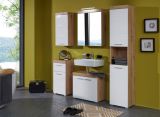 Badezimmer Spiegelschrank Adamo in Asteiche Dekor Badschrank 2-t�rig 60 x 77 cm
