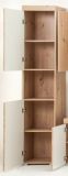 Badezimmer Hochschrank Adamo in Asteiche Badschrank 37 x 190 cm