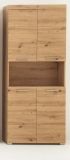 Badezimmer Hochschrank Adamo in Asteiche Badschrank 73 x 190 cm