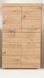 Badezimmer Midischrank Adamo in Asteiche Badschrank 73 x 132 cm