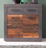 Kommode Foundry in Used Wood Altholz 82 x 86 cm