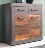 Kommode Foundry in Used Wood Altholz 82 x 86 cm