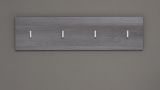 Garderobenleiste Matrix in Sardegna grau Rauchsilber Flur Wandgarderobe 80 x 21 cm