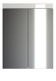 Badezimmer Spiegelschrank Adamo in wei� Hochglanz Badschrank 2-t�rig 60 x 77 cm