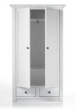 Garderobe Hooge in Pinie wei� Landhaus Garderobenkombination 4-tlg. mit Schuh- / Garderobenschrank