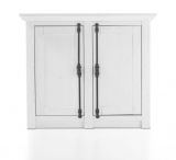 Kommode Hooge in Pinie wei� Landhaus 105 x 90 cm