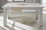 Esstisch Hooge in Pinie wei� Landhaus K�chentisch 160 x 90 cm