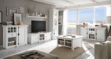 TV-Lowboard Hooge in Pinie wei� Landhaus TV-Unterteil 194 x 51 cm