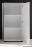 Kommode Design-D in Hochglanz wei� Anrichte 60 x 126 cm