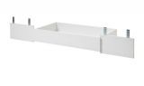Bett Rovola in Pinie wei� / Oslo Pinie Landhaus Doppelbett Liegefl�che 180 x 200 cm