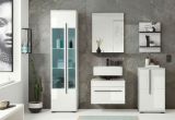 Waschbeckenunterschrank Design-D in wei� Hochglanz Badschrank h�ngend 60 x 44 cm
