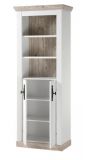 Badkombination Rovola in Pinie wei� / Oslo Pinie Landhaus Badm�bel Set 4-tlg. MIT Waschbecken 166 x 200 cm