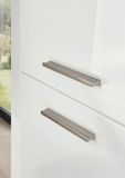 TV-Lowboard Ladis in wei� Hochglanz TV Unterteil in Komforth�he XL-Board 198 x 61 cm