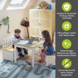 BOMI� Kindersitzgruppe Amy in wei� Sitzgruppe Kindertisch und 2 x Stuhl