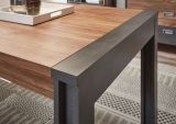 Esstisch Auburn in Eiche Stirling und Matera grau K�chentisch 154 x 90 cm